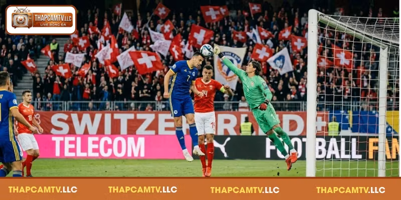 Đội hình dự kiến của Thụy Sĩ vs Bosnia & Herzegovina