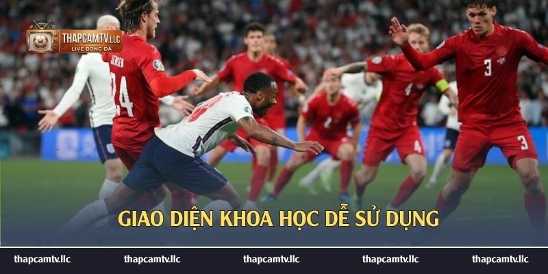Giao diện khoa học dễ sử dụng 